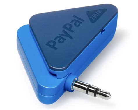 paypal here card reader